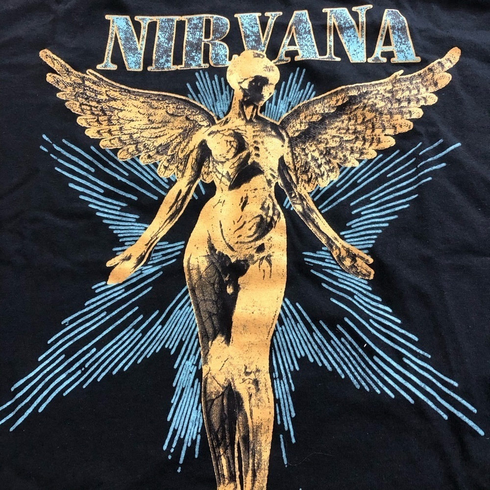 NIRVANA Black Band Tee - Picture 5 of 7